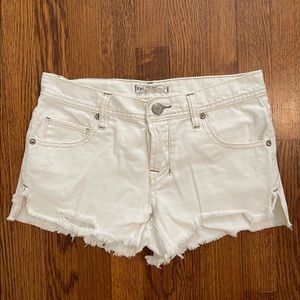 Free People jean shorts